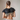 Multicolor Embroidery Black Sequined Blouse - Fasheen