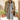 Grey Slub Silk Kurta with Contrast Printed Borders and Churidar Set - Fasheen