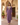 Mauve Velvet Straight Kurta Set with Floral Neck Embroidery
