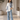 Indigo Splash Shirt and Wide-Leg Jeans Set - Fasheen