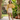 Yellow Floral Sheer-Sleeve Shirt with Cream Faux-Leather Mini Skirt - Fasheen