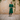Green Anarkali Yoke with Pottli Cotton Kurta