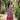Ikat Print Sleeveless Midi Dress with Contrast Hem