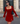 Female wearing a Maroon Solid Color A-Line Square Neckline Dress