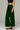 Female wearing a Green Solid Color    Style Cotton Slub Pant