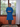 Female wearing a Blue Solid Color Kurta Round Neckline Regular Collar Shirt