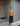 Female wearing a Yellow Solid Color   Western Style Tucked Neckline Cotton Slub Shirt