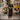 Female wearing a Black Solid Color   A-Line Style Slashed Neckline Cotton Slub Kurta