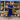 Female wearing a Blue Solid Color   Kurta Style Round Neckline Cotton Slub Shirt