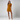 Female wearing a Mustard Solid Color Babydoll Dress