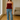 Female wearing a Maroon Solid Color Western Square Neckline Top