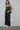 Female wearing a Green & Yellow Flowers Print Western Square Neckline Top