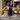 Female wearing a Purple Solid Color   A-Line Style Asymmetric Neckline Cotton Slub Kurta