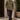 Olive Raglan Band Collar Shirt & Charcoal Trousers Set