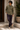 Olive Raglan Band Collar Shirt & Charcoal Trousers Set