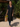 Female wearing a Black Solid Color Kurta Plunge Neckline Mandarin Collar Shirt