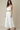 Female wearing a White Solid Color    Style Cotton Slub Pant