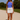 Female wearing a Ferozi Blue Solid Color Western Asymmetric Neckline Top