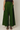 Female wearing a Green Solid Color    Style Cotton Slub Pant