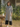 Female wearing a Grey Solid Color Panel High Neckline Mandarin Collar Kurta