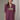 Female wearing a Purple Solid Color Ethnic V-Neck Neckline No Collar Tunic