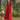 Female wearing a Red Solid Color Peplum V Shaped Crew Neckline Dress