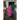 Female wearing a Pink Solid Color   A-Line Style Slashed Neckline Cotton Slub Dress