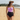 Female wearing a Baby Pink Solid Color Western Strapless Neckline Top