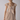 Female wearing a Beige Solid Color A-Line Sweetheart Neckline Dress