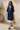 Coastal Azure Linen Shirt Dress