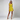 Female wearing a Yellow Solid Color Babydoll Dress