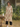 Female wearing a Off-White Sanganeri, Peach Daffodils Butta Print A-Line Kurta
