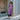 Female wearing a Lavender Solid Color   A-Line Style Round Neckline Cotton Slub Kurta