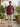 Crimson Linen Shirt and Beige Trouser Set