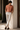 Rust Linen Band Collar Shirt with Beige Tailored Trousers Co-ord Set