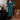 Female wearing a Turquoise Blue Solid Color Straight Overlap Neckline Asymmetric Collar Kurta
