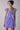 Female wearing a Lavender Solid Color A-Line Sweetheart Neckline Dress
