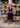 Female wearing a Purple Solid Color   A-Line Style V-Neck Neckline Cotton Slub Dress