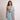 Sky Blue Saree with Floral V-Neck Blouse
