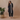 Female wearing a Black Solid Color Kurta V-Neckline Neckline Regular Collar Shirt