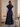 Indigo Denim Shirtdress with Flared Skirt