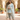 Aqua Gold Embroidered Flared Kurta Dhoti Set