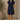 Effortless Navy Linen Drawstring Mini Dress
