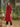 Female wearing a Orange Solid Color Kurta Round Neckline Mandarin Collar Shirt