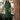 Female wearing a Green Solid Color Panel V-Neck Neckline Notched Collar Kurta