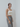 Female wearing a White Solid Color Western Square Neckline Top