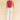 Female wearing a Pink Solid Color Ethnic Halterneck Neckline Tunic