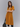 Female wearing a Yellow Solid Color Kurta Square Neckline No Collar Shirt