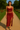 Female wearing a Maroon Solid Color Western Sweetheart Neckline Top