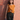 Female wearing a Yellow Solid Color Western Round Neckline No Collar Top